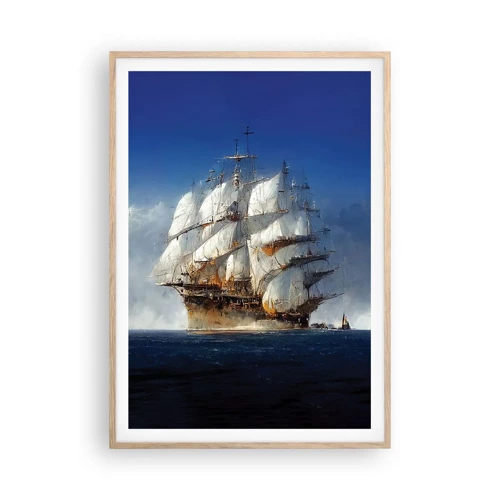 Poster in light oak frame - The Great Glory! - 70x100 cm