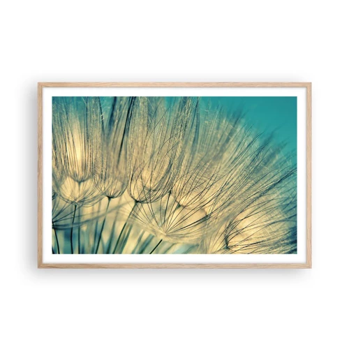 Poster in light oak frame - Waiting for the Wind - 91x61 cm