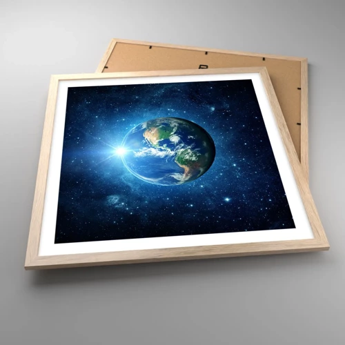 Poster in light oak frame - We Are in Heaven - 50x50 cm