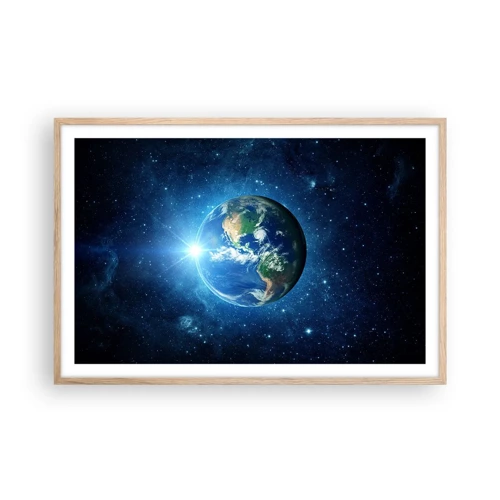 Poster in light oak frame - We Are in Heaven - 91x61 cm