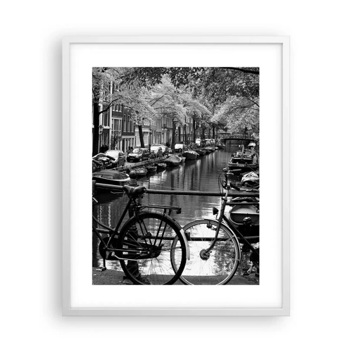 Poster in white frmae - A Very Dutch View - 40x50 cm