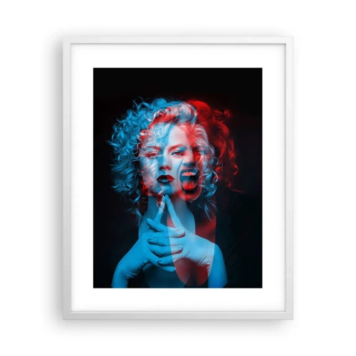 Poster in white frmae - Alter Ego - 40x50 cm