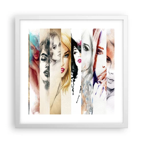 Poster in white frmae - And It Is Always You - 40x40 cm