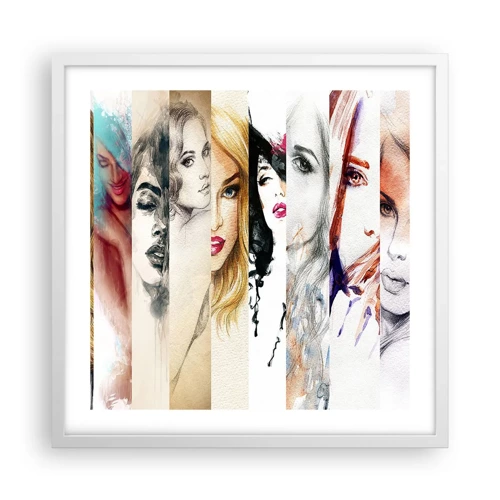 Poster in white frmae - And It Is Always You - 50x50 cm