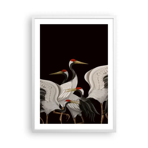 Poster in white frmae - Bird Affairs - 50x70 cm