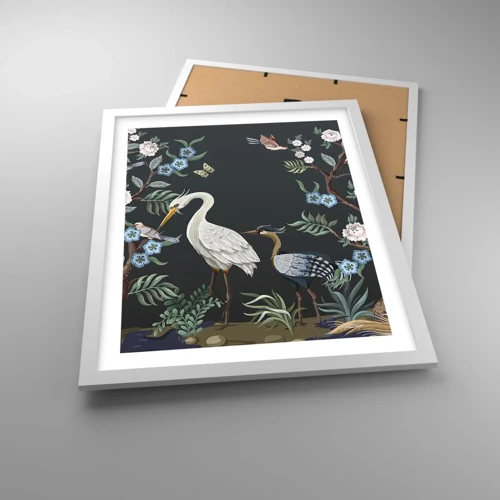 Poster in white frmae - Bird Truth - 40x50 cm