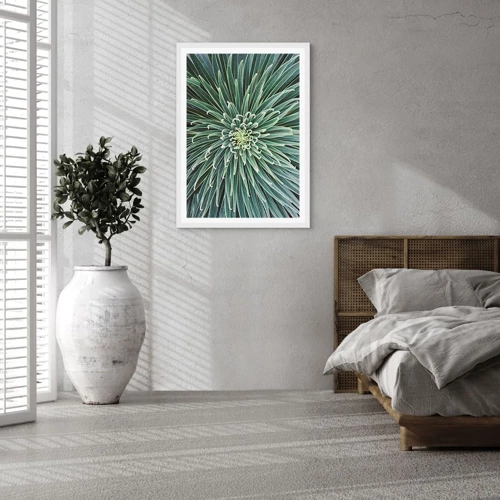Poster in white frmae - Birth of a Star - 70x100 cm