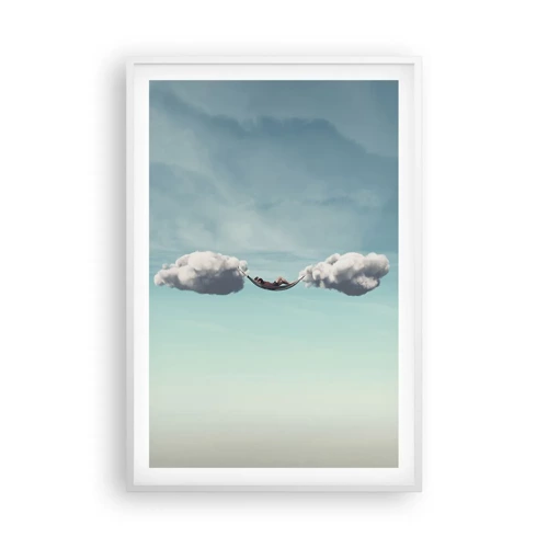 Poster in white frmae - Blissful Moment - 61x91 cm