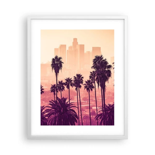 Poster in white frmae - Californian Landscape - 40x50 cm