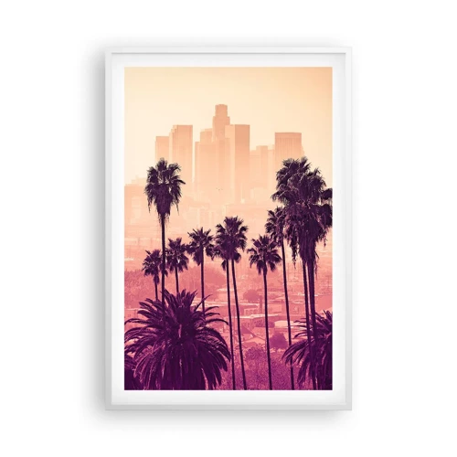 Poster in white frmae - Californian Landscape - 61x91 cm