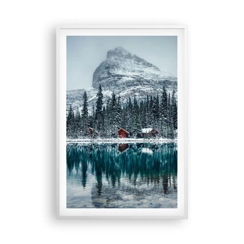 Poster in white frmae - Canadian Retreat - 61x91 cm