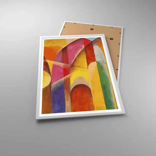 Poster in white frmae - Cathedral of the Sun - 61x91 cm