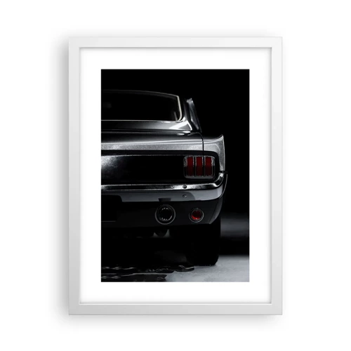 Poster in white frmae - Charm of the Classic - 30x40 cm