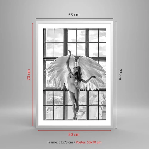 Poster in white frmae - City of Angels? - 50x70 cm