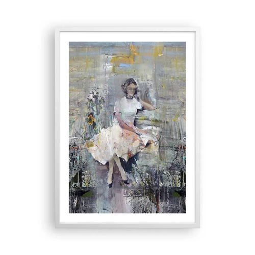 Poster in white frmae - Classical and Modern - 50x70 cm