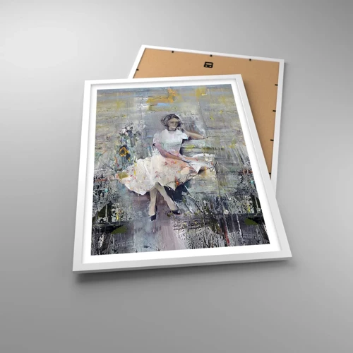 Poster in white frmae - Classical and Modern - 50x70 cm