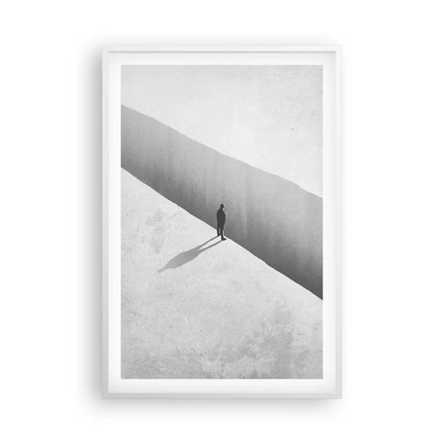 Poster in white frmae - Clear Goal - 61x91 cm