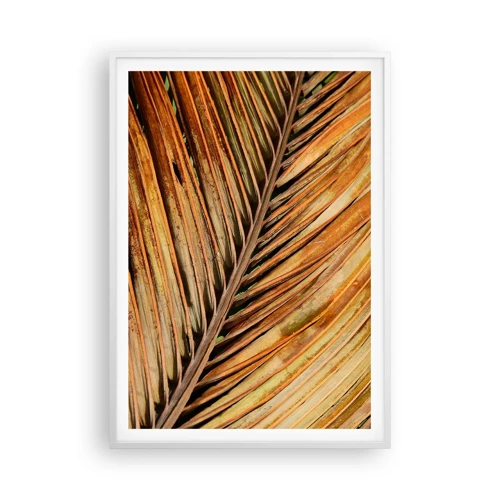 Poster in white frmae - Coconut Gold - 70x100 cm