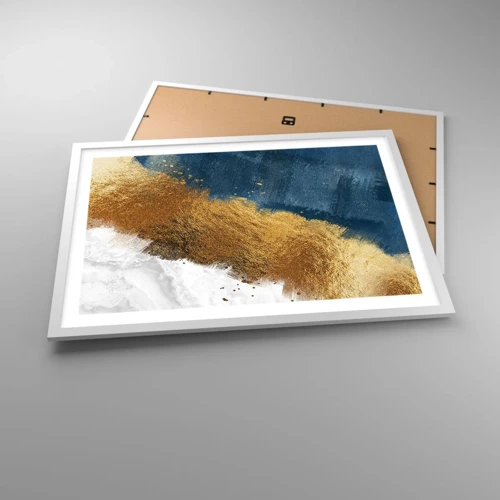 Poster in white frmae - Colours of Summer - 70x50 cm