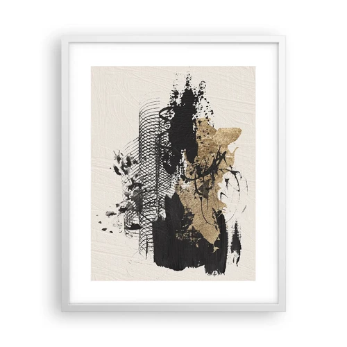 Poster in white frmae - Composition With Passion - 40x50 cm