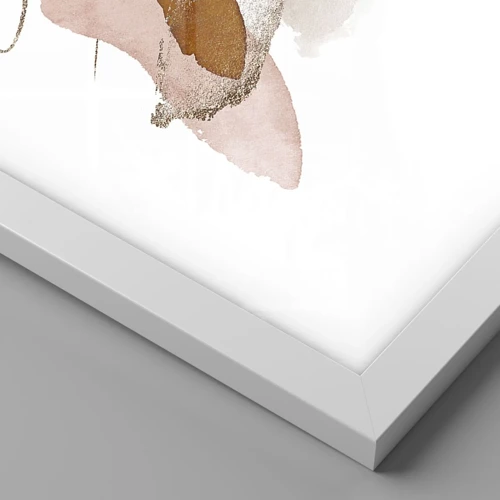 Poster in white frmae - Composition with Wings - 40x30 cm