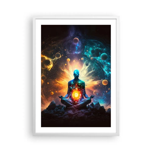 Poster in white frmae - Cosmic Calm - 50x70 cm