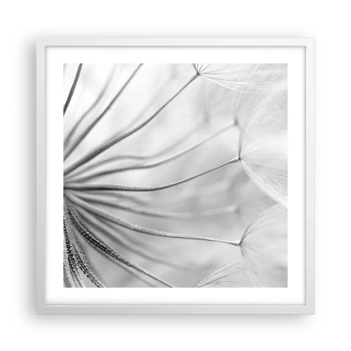 Poster in white frmae - Dandelion Kites - 50x50 cm