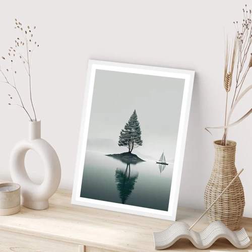 Poster in white frmae - Daydreaming - 30x40 cm