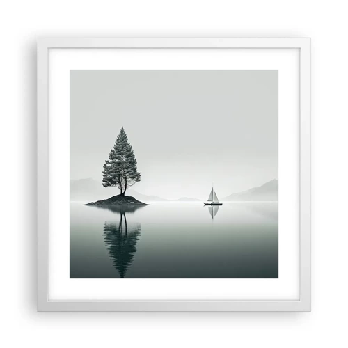 Poster in white frmae - Daydreaming - 40x40 cm