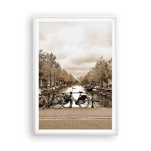 Poster in white frmae - Dutch Atmosphere - 70x100 cm