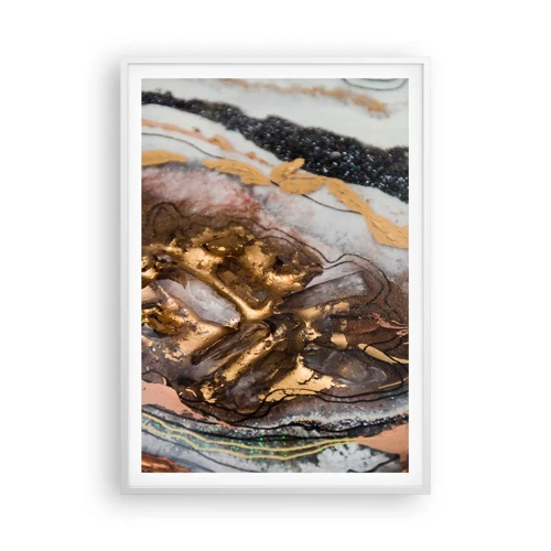 Poster in white frmae - Element of the Earth - 70x100 cm
