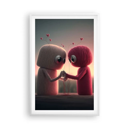 Poster in white frmae - Everyone Is Allowed to Love - 61x91 cm