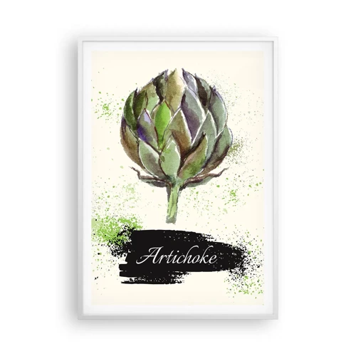 Poster in white frmae - Eviva Vegetables! - 70x100 cm