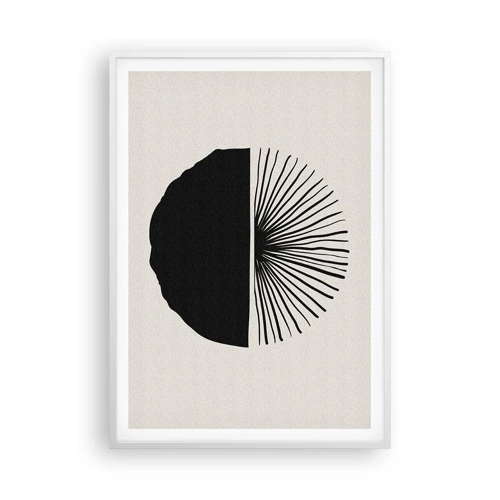 Poster in white frmae - Fan of Possibilities - 70x100 cm