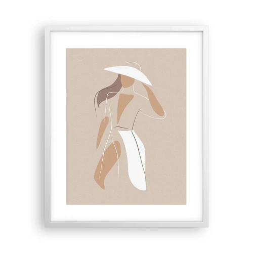 Poster in white frmae - Fashion Is Fun - 40x50 cm