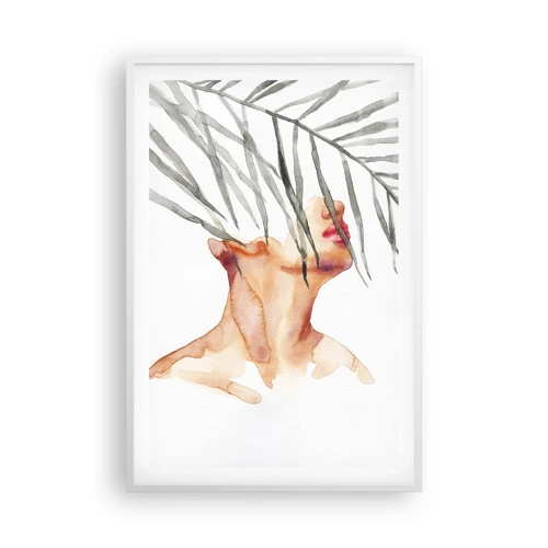 Poster in white frmae - Feeling the Pulse of the Tropics - 61x91 cm