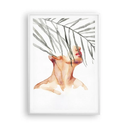 Poster in white frmae - Feeling the Pulse of the Tropics - 70x100 cm