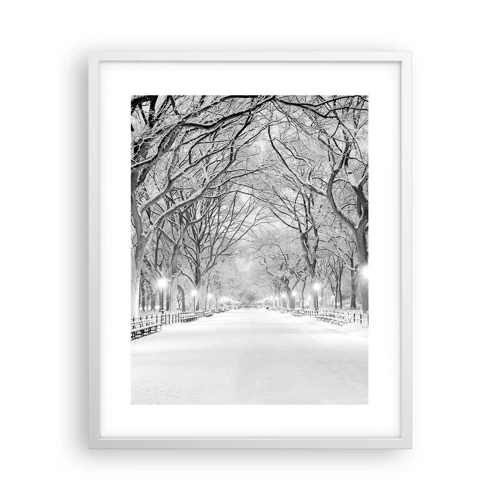 Poster in white frmae - Four Seasons: Winter - 40x50 cm