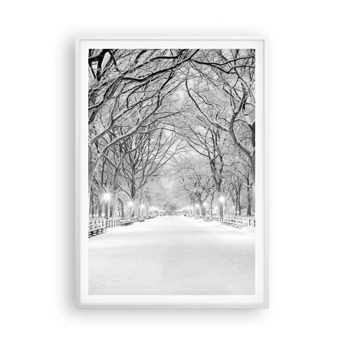 Poster in white frmae - Four Seasons: Winter - 70x100 cm