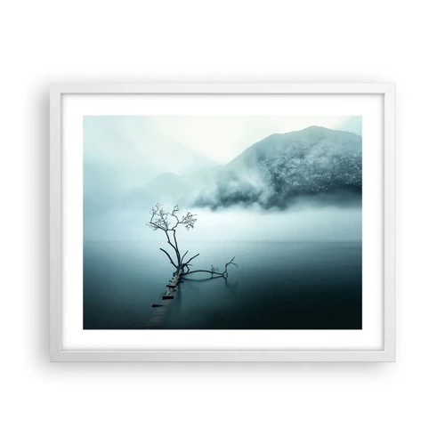 Poster in white frmae - From Water and Fog - 50x40 cm