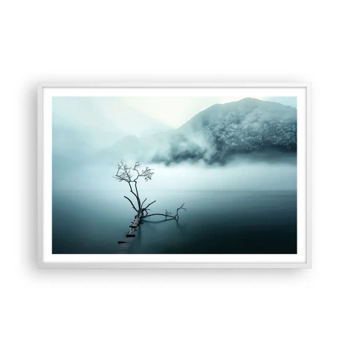 Poster in white frmae - From Water and Fog - 91x61 cm