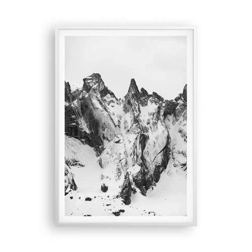 Poster in white frmae - Granite Ridge - 70x100 cm