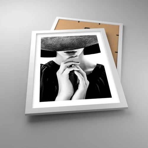 Poster in white frmae - Hidden Beauty - 30x40 cm