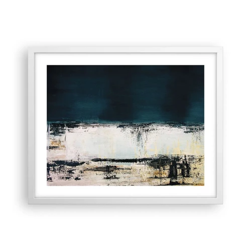 Poster in white frmae - Horizontal Compostion - 50x40 cm