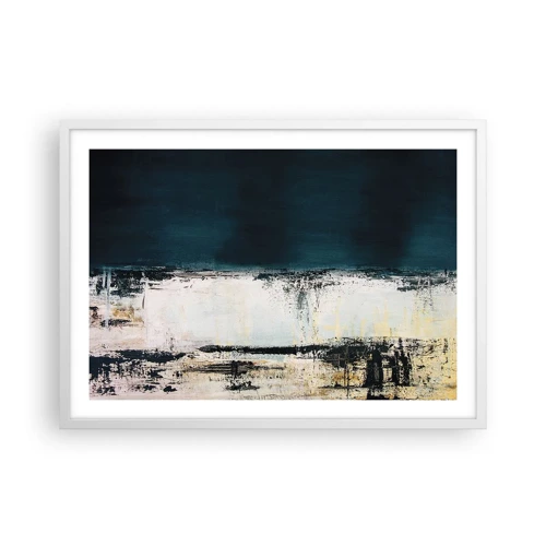 Poster in white frmae - Horizontal Compostion - 70x50 cm