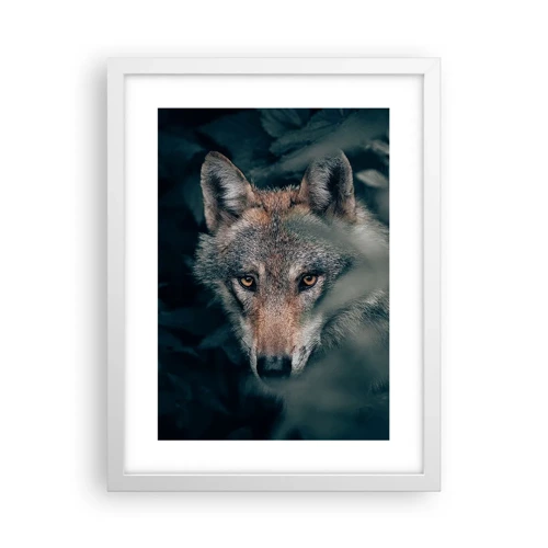 Poster in white frmae - Hunter - 30x40 cm