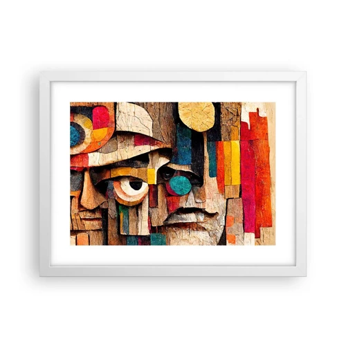 Poster in white frmae - I Can See You - 40x30 cm
