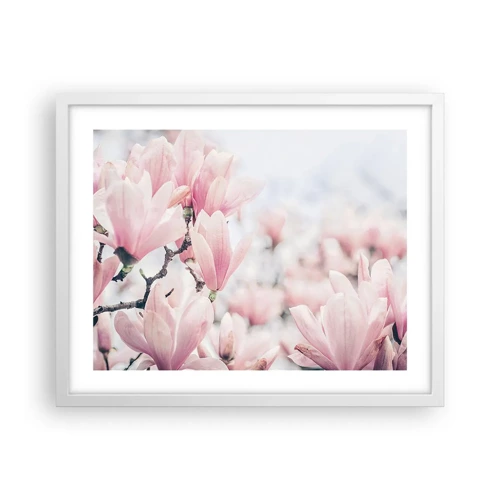 Poster in white frmae - Ideal of Subtlety - 50x40 cm