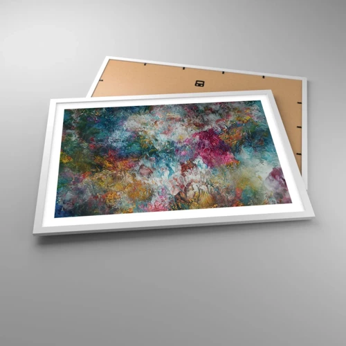 Poster in white frmae - In Full Bloom - 70x50 cm