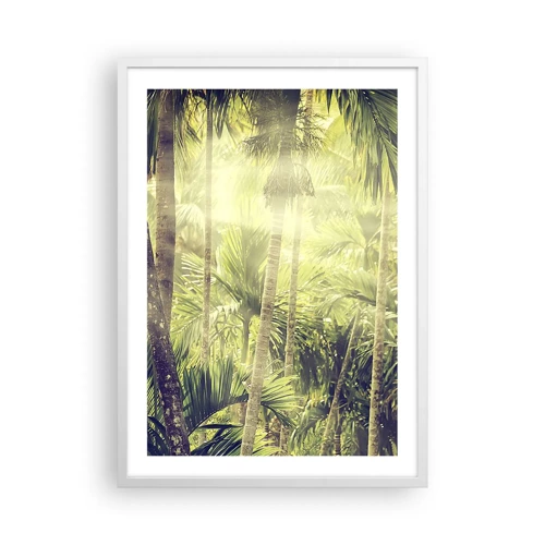 Poster in white frmae - In Green Heat - 50x70 cm